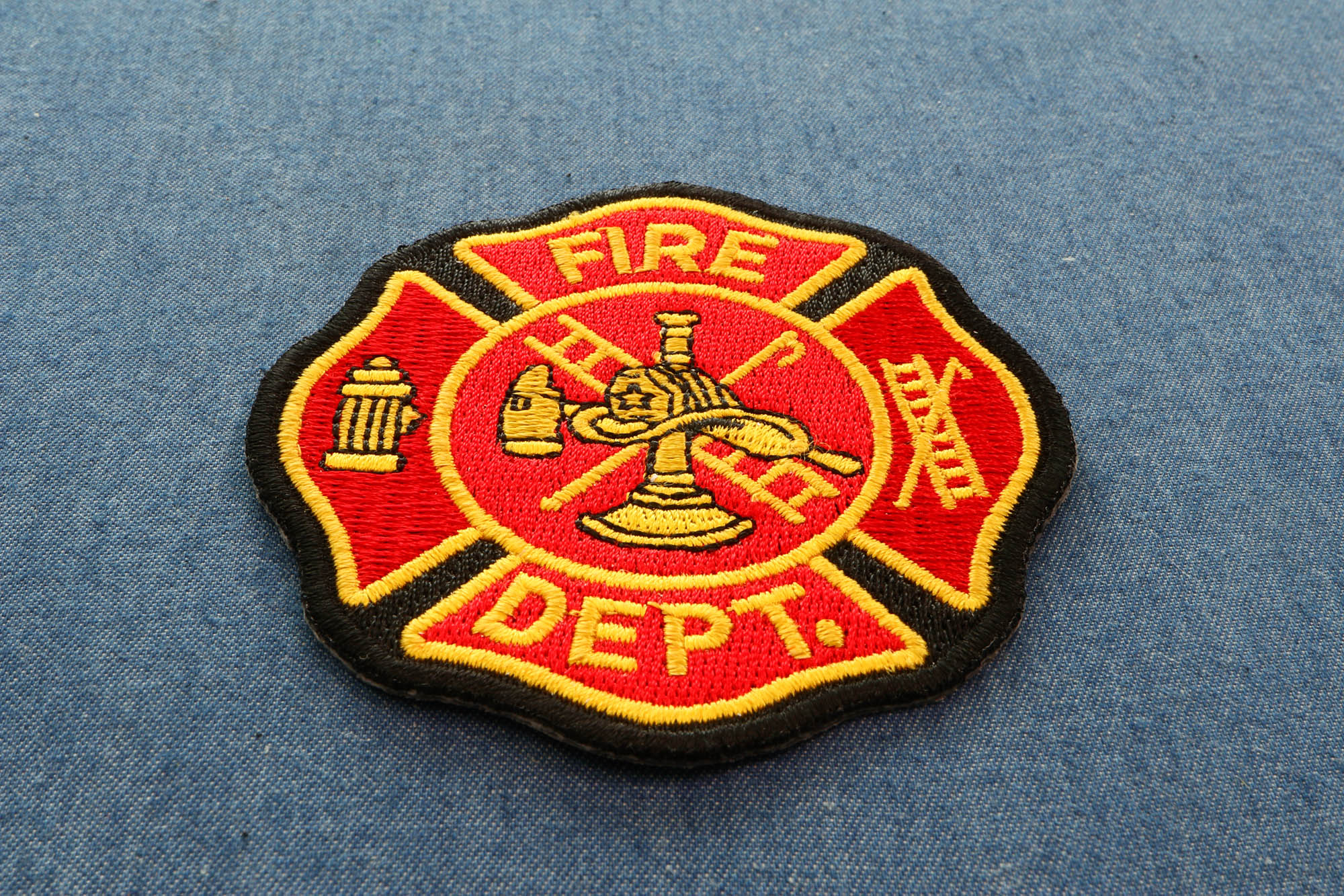 Fire Department Iron On Patch For Firemen Embroidered Patches by — free download
